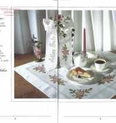 Dog-rose tablecloth