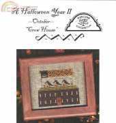 Homespun Elegance CS-69 - A Halloween Year II October Crow House