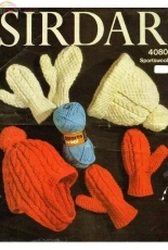 Sirdar-4080-Hats and Mittens