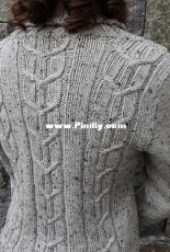 Autumn Morning Cardigan by Danielle Chalson