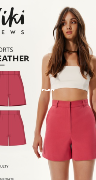 Vikisews Heather Shorts