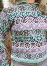 Bea Fair Isle Pullover by Sharon Slarke