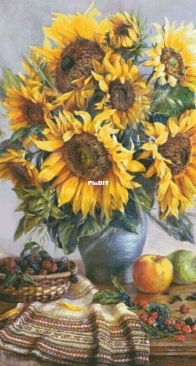 Sunflowers Bouquet by Natalia Guba
