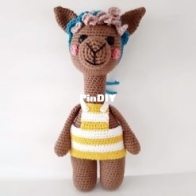 Gek Op Haken - Marjan van der Leer - Llama Lucy - Lama Lucy - Dutch