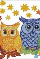 Permin 70-3303 - Colorful Owls
