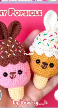 Audrey Lilian Crochet - Audrey Lilian - Bunny Popsicle - Free