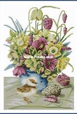 Lanarte PN-0169671 Flowers and Lapwing by Marjolein Bastin XSD + PCS