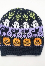 Halloween Knit Hat by Holly G Hats-Free