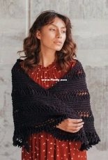 Harrisville Designs - Whitney Hayward - Miruna Shawl - Free