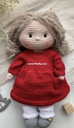 Mari Amigurumi - Marina Kharchenko - Doll Masha - Марина Харченко - Кукла Маша - Russian