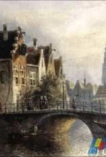 Golden Kite GK1712 Capricio Sunlit Townviews In Amsterdam