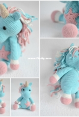 Crochet unicorn