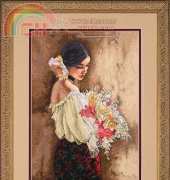 Dimensions 70-35274 Woman with Bouquet