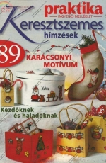 Praktika - Keresztszemes hímzések - 89 Christmas Patterns - 89 karácsonyi motívum - Hungarian