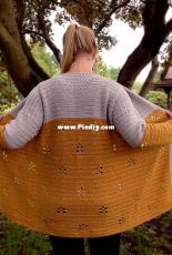 Spoonful of Yarn - Christina Hadderingh - Maple leaf Cardigan - Free