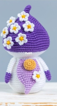 Gnome mushroom - mufficorn - English