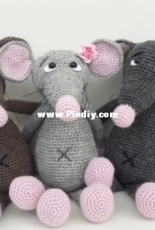 Roosjes Haakbeestjes - Roos van Asperen - Sweet Rats - Dutch
