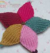 Knitted Star by unknown designer -English,German - Free