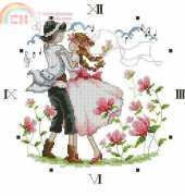 ma11-03-01 wedding clock