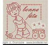 Broderie.net - Grandsire Jean-Louis - 238bf Bonne fête