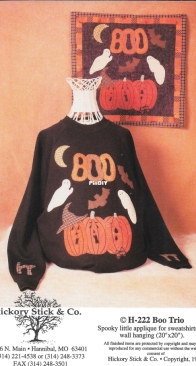 Hickory Stick and Co. - H-222 - Boo Trio