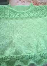 green skirt