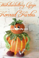 Kifile Design - Sandra Ballon - Pumpkin Konrad Lamp - German