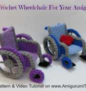 Amigurumi to Go - Sharon Ojala - How To Crochet A Wheelchair - Free