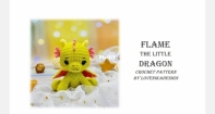 Lovenika Design - Yevheniia Romanchuk - Flame the Little Dragon