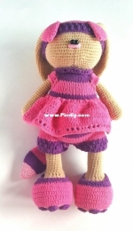 Knittoypatterns - Natalya Solovjeva - Natalia Solovieva - Cheshire Cat outfit - Dutch