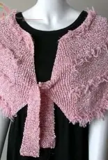 Party and  Squiggle Knit Shrug by Gail Tanquary -Free