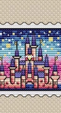 Lunar Fox Stitch - Castle