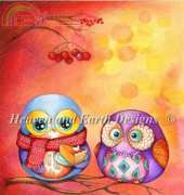 HAED HAEANK 246 Owl Autumn Colors by Annya Kai