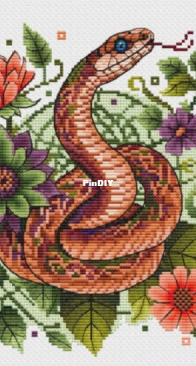 Celtic Horoscope Snake by Serafima Abramova
