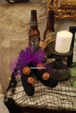 Felt witchs shoes