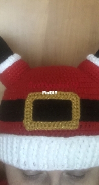 Santa Hat Upside Down