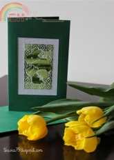 Easter card - finish