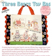 Red Brolly-Three Bears Toy Bag