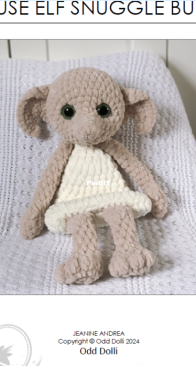 Odd Dolli - Jeanine Andrea - House Elf Snuggle Buddy