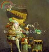 HAED HAEJC 1963 Piscatorial Percussionist by James C. Christensen XSD