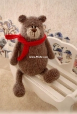 Knit A Miracle - Nelly Shkuro - Willy The Friendly Bear