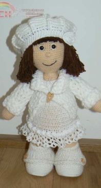 Kamlin - Katka Reznickova - Alice the doll in white