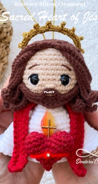 Doutora Crochê - Daniela Borghi - Sacred Heart of Jesus - English Translated