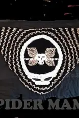 Spider Mambo Designs - Laurie Kahn - Dead Head  Moth Cocoon Shrug