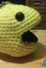 Pacman Keychain