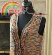 Frannys Cabled Vest - Franziska Collins