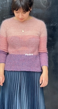 Fernanda Pullover by Claudia Quintanilla - EweKnit Toronto