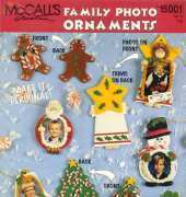 McCalls Family Photo Ornaments