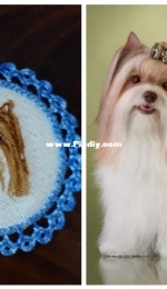 dog golden yorkshire - los disenos de inma on etsy