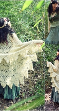 Morale Fiber- Cobweb wrap- Regina Weiss- English